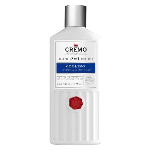 Cremo Șampon și balsam răcoritor 2în1 Citrus & Mint Leaf (Cooling Shampoo 2in1 Condicioner) 473 ml