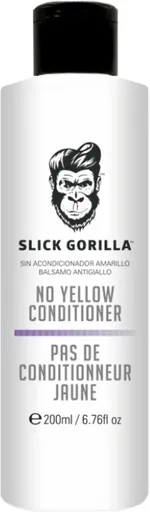 SLICK GORILLA Balsam neutralizant pentru păr blond (No Yellow Conditioner) 200 ml