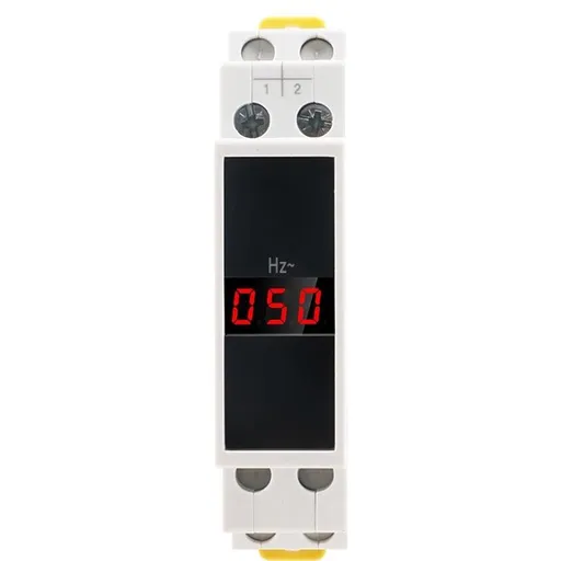 Frecventmetru digital monofazic Sinotimer pentru sina tablou DIN, SDM011HZ