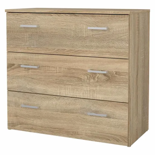 Comodă GARBO 3, stejar sonoma, maro