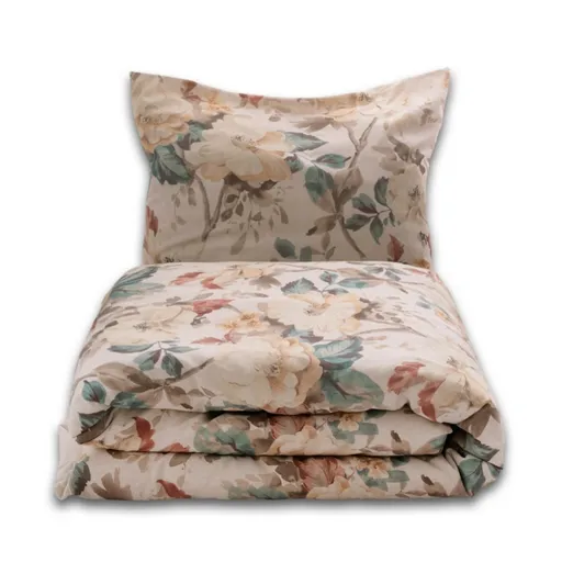 Lenjerie de pat din bumbac și in Rose, 160 x 200 cm, 2 buc. 70 x 80 cm