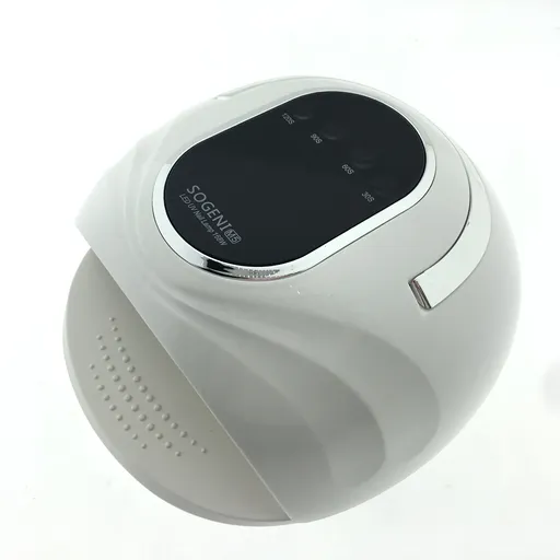 Lampa Unghii UV / LED Profesionala Sogeni M6, 168W, Ecran Digital, Timer, Fund Detasabil, Alba