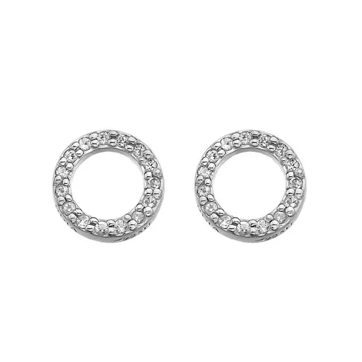 Hot Diamonds Cercei din argint Hot Diamonds Love DE534