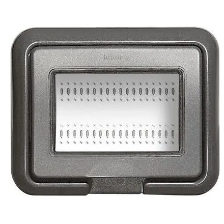 Rama 3 module IP55 Bticino Living Light 24603L, antracit