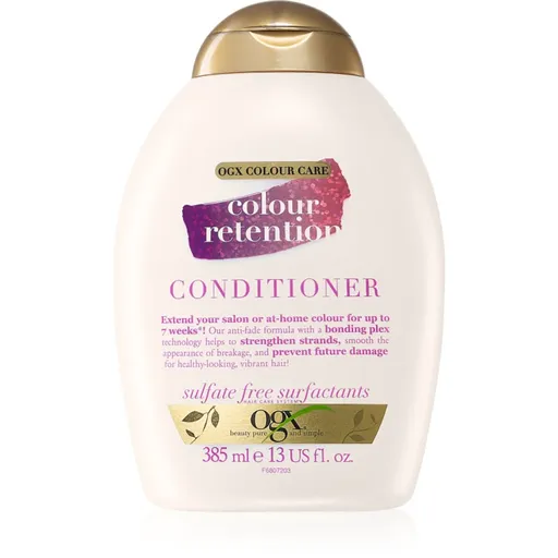 OGX Colour Care Conditioner balsam pentru păr vopsit 385 ml