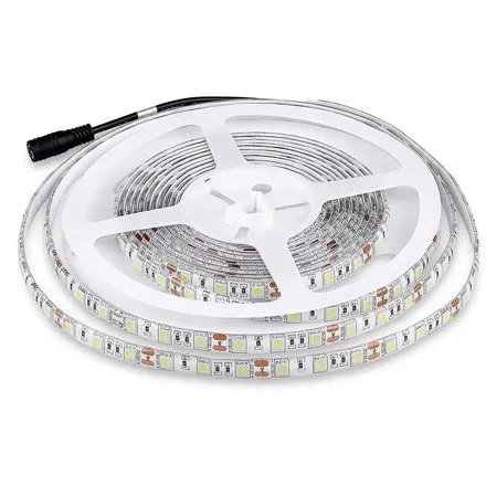 Banda LED SMD5050 RGB 60LED/M IP65 5M V-TAC SKU-212155
