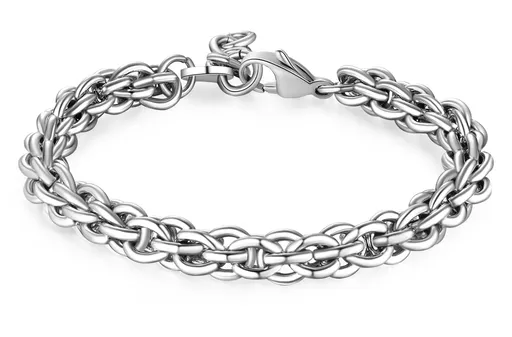 S'Agapõ Brățară modernă din oțel pentru bărbați Ripple SRP45