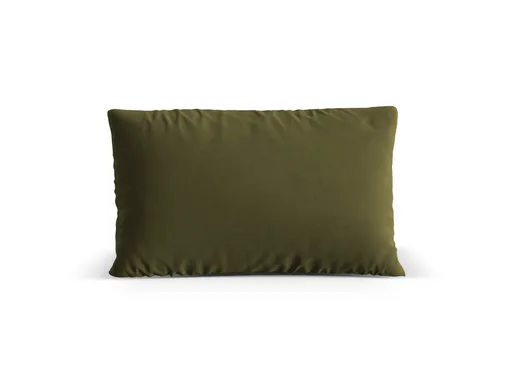 Perna decorativa, Nuria-88, Micadoni Home, 60x40x17 cm, catifea, verde moss melange