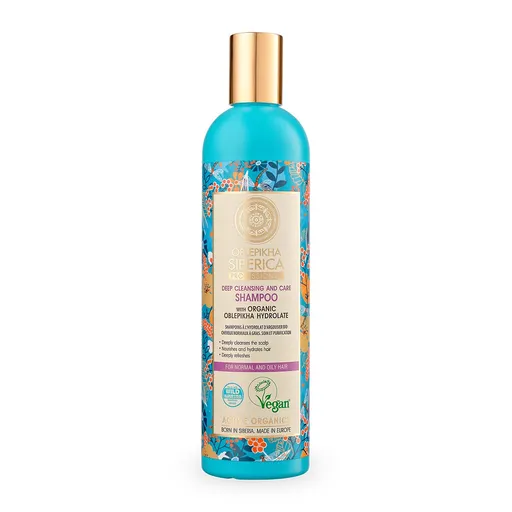 Natura Siberica Șampon de cătină pentru păr normal și gras Oblepikha (Shampoo) 400 ml