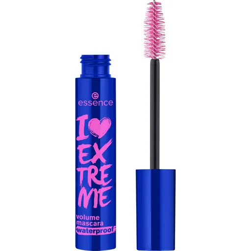 essence Rimel rezistent la apă I love Extreme Volume (Wateproof Volume Mascara) 12 ml Black
