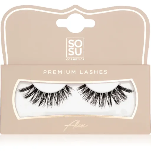 SOSU Cosmetics Premium Lashes gene false culoare Alex 1 buc