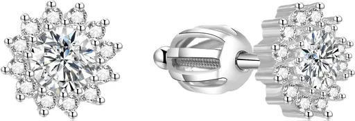 Beneto Cercei din argint cu pietre de zircon AGUP1607S