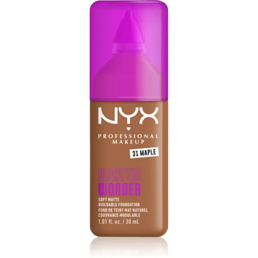 NYX Professional Makeup Make ‘Em Wonder make-up usor matifiant culoare 31 Maple 30 ml