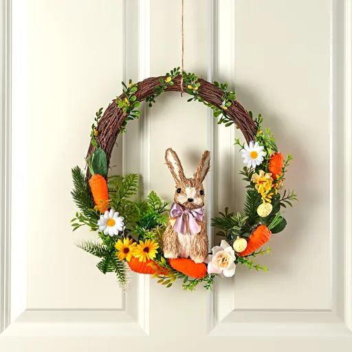 Coroniță de Paște cu iepuraș