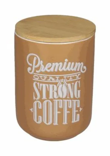 Recipient pentru cafea, Coffee, Brandani, 10x13.5 cm, portelan New Bone China