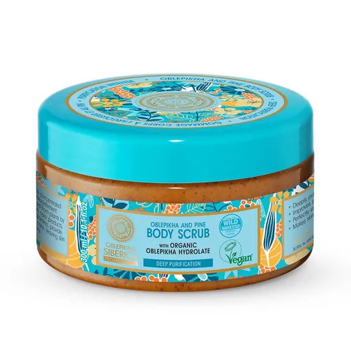 Natura Siberica Peeling pentru corp Oblepikha and Honey (Body Scrub) 300 ml
