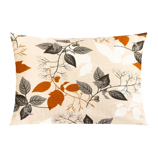Față de pernă Frunze de toamnă creponat, 50 x 70 cm, 50 x 70 cm
