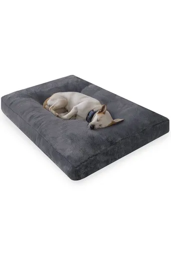 Pat pentru animale de companie, Paws & Whiskers, Max Dog 80 x 100, Material exterior: 100% poliester, Antracit