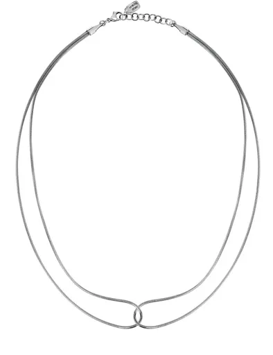 La Petite Story Colier dublu din oțel Friendship LPS10ARR119