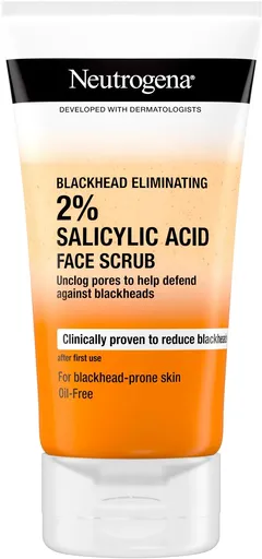 Neutrogena Peeling facial împotriva punctelor negre Salicylic Acid (Face Scrub) 150 ml