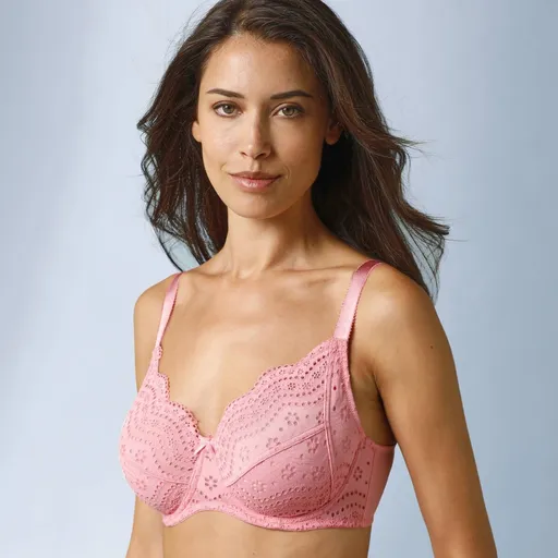 Sutien de reducere Osilio din dantelă, cu armătură elastică