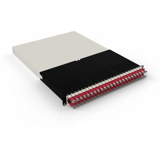 Caseta preconfigurata cu 24 de cabluri STP 1.8m , culoare rosie PatchBox PONE30STPRD