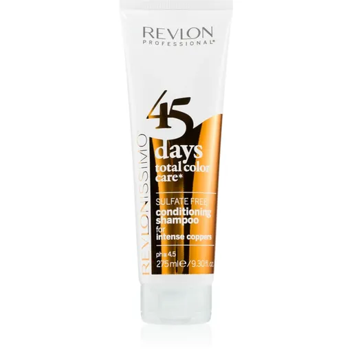 Revlon Professional Revlonissimo Color Care 2 în 1 șampon și balsam pentru păr roșcat arămiu fără sulfat 275 ml