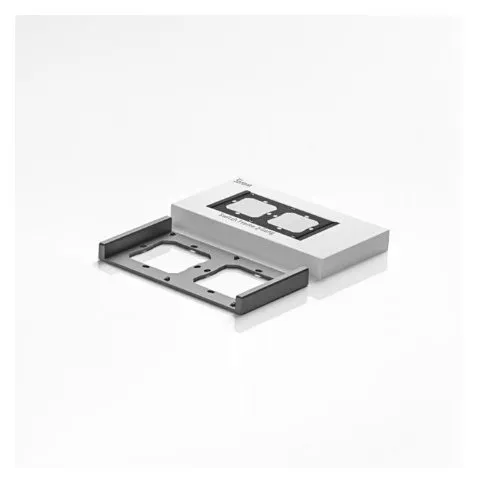 Cadru dublu de montare Sonoff M5-80 pentru instalarea intrerupatoarelor de perete - alb 6920075777949