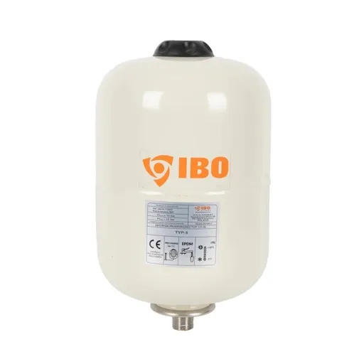 Vas expansiune IBO Dambat Italy, 8 litri, vertical cu diafragma, pentru apa calda si rece