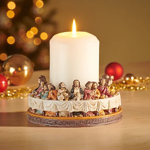 Decorațiune pentru lumânări "Cina cea de Taină”