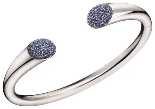 Calvin Klein Brățară solidă din oțel cu cristale Brilliant KJ8YMF04020 5,4 x 4,3 cm - XS