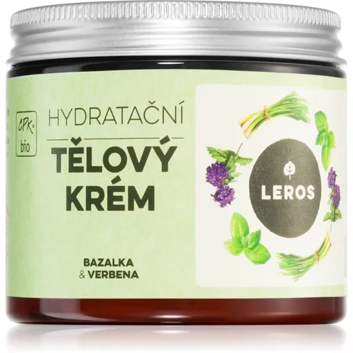 Leros Body cream basil & verbena crema de corp nutritie si hidratare 200 ml