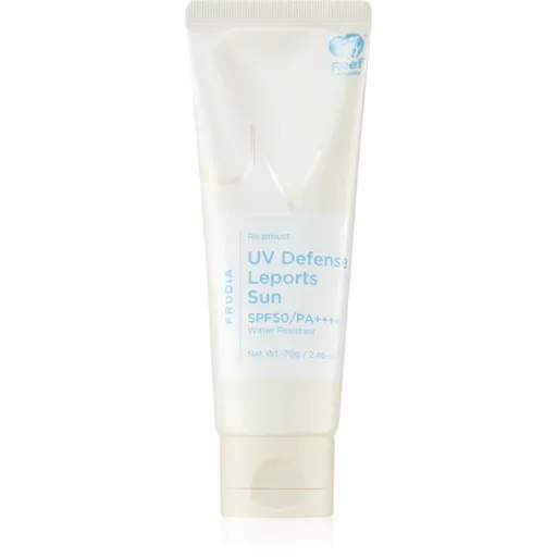 Frudia Re:proust UV Defense loțiune protectoare hidratantă pentru piele sensibilă SPF 50+ 70 g
