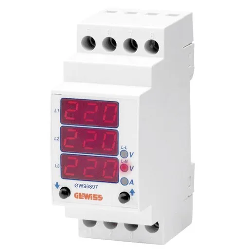 Multimetru 2 module 230V Gewiss GW96897