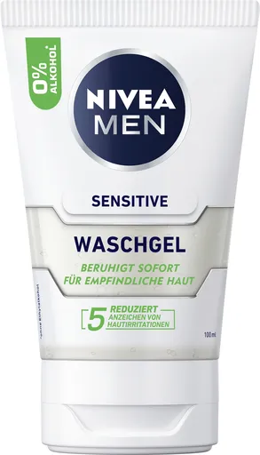 Nivea Gel de curățare Men Sensitive (Wash Gel) 100 ml