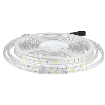 Banda LED SMD5050 30LED/M 6000K IP65 5M V-TAC SKU-2144