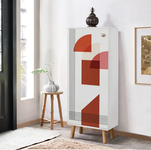 Pantofar, Hanah Home, Vegas, 50x135x38 cm, Alb