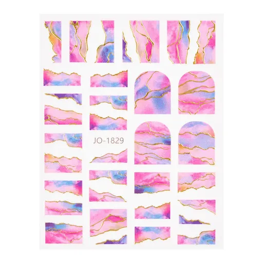 Abtibild unghii 3D JO-1829 Oranjollie