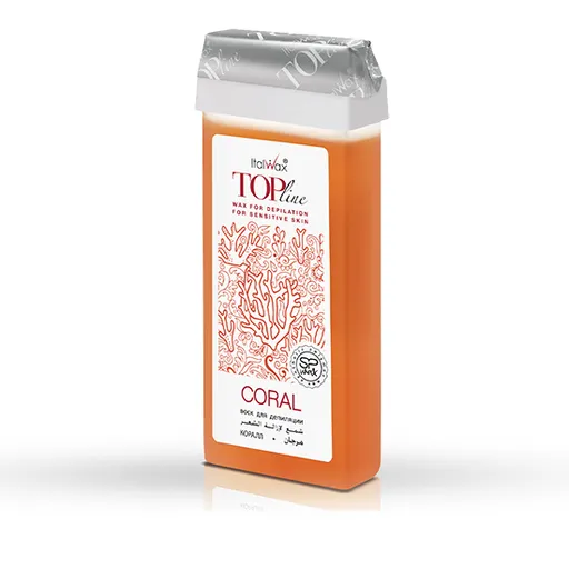 Ceara Epilatoare ItalWax Cartus Coral Top Line - 100 ml