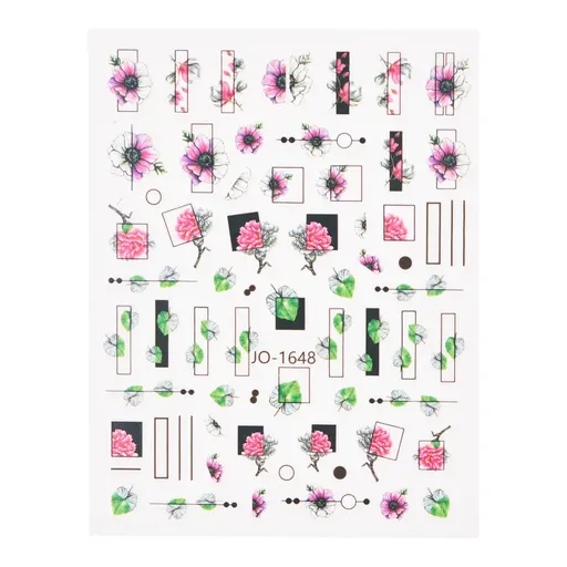 Abtibild unghii 3D JO-1648 Oranjollie