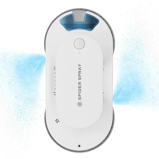 Robot curatare geamuri Spider SPRAY X, 72 W, 3000 Pa, 65 ml, Navigatie inteligenta, Reglare automata a puterii si direcției, Protectie impotriva cader
