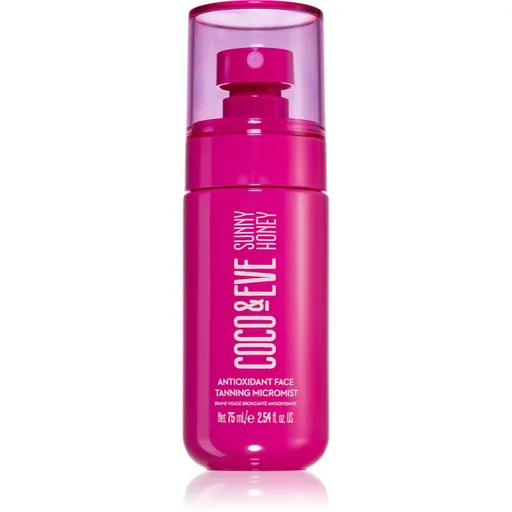 Coco & Eve Sunny Honey Antioxidant Face Tanning Micromist Spray pentru protectie faciale 75 ml
