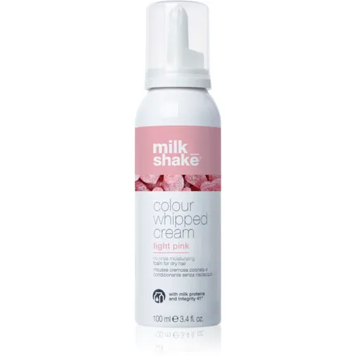 milk_shake® Colour Whipped Cream spuma tonica pentru toate tipurile de păr Light Pink 100 ml