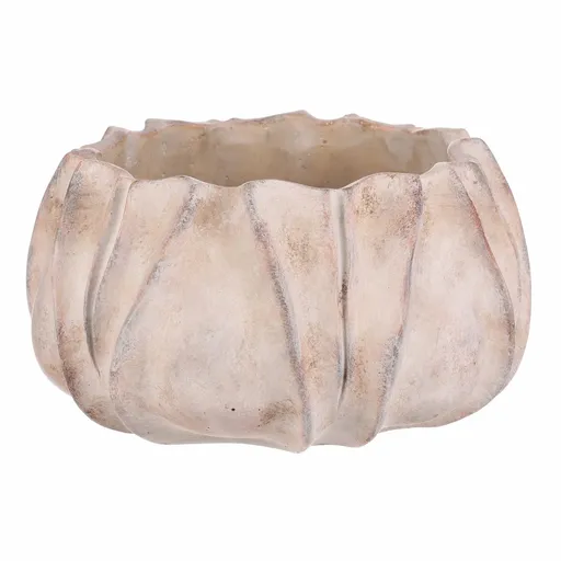 Husă de beton pentru ghiveci L, gri, 30 x 17 cm, bej, 4HOME