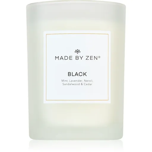 MADE BY ZEN Black lumânare parfumată 250 g