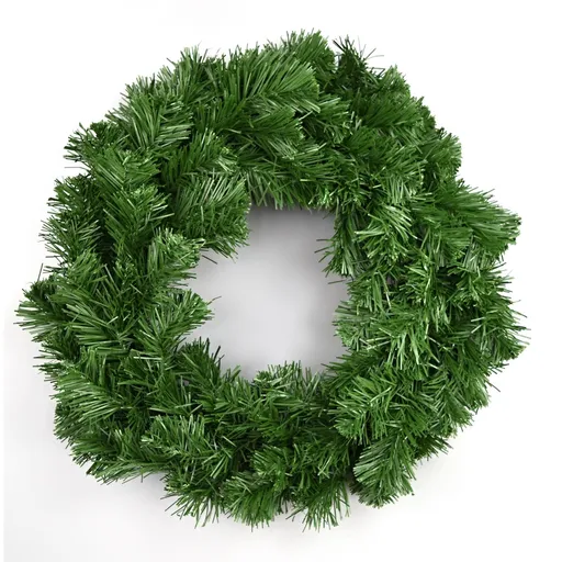 Coroniță artificială, verde, 30 cm