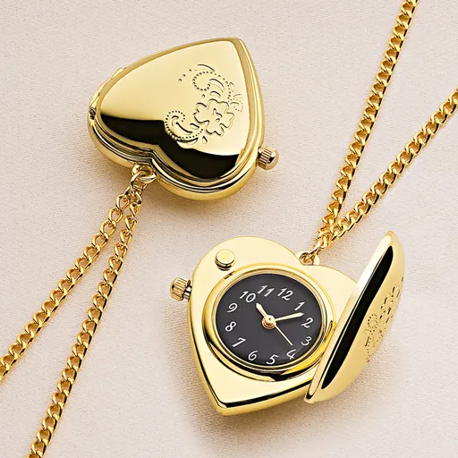 Colier cu ceas "Inimă"