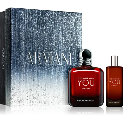 Armani Emporio Stronger With You Parfum set cadou pentru bărbați