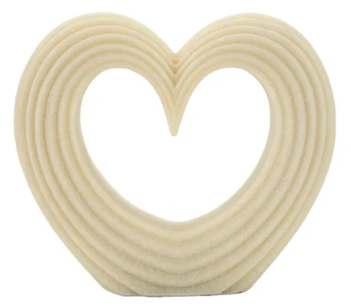 Figurina decorativa Lovvy Quarzy, Mauro Ferretti, 21x6x19 cm, polirasina, alb