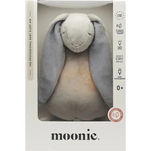 Moonie The Humming Friend 2.0 Silver jucărie de adormit cu melodie 1 buc